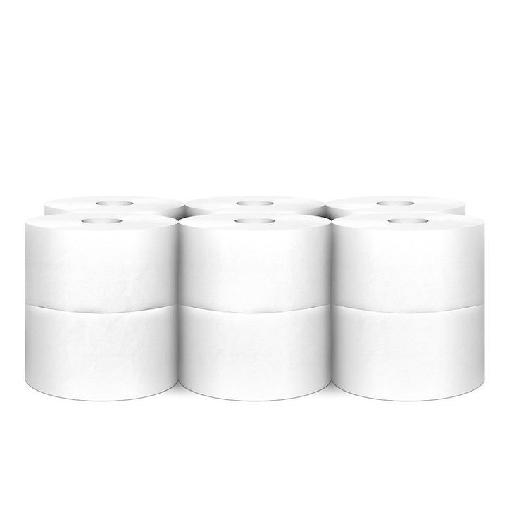 Bax hartie igienica Mini Jumbo, 100 m, 12 bucati