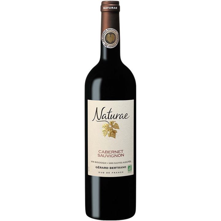 Червено вино Gerard Bertrand Naturae IGP Cabernet Sauvignon, Каберне Совиньон, Франция, 750 мл.
