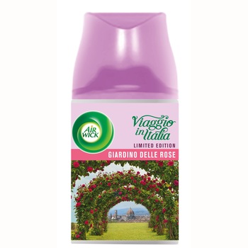 Rezerva odorizant camera Air Wick, Gradina cu Trandafiri, 250 ml Rezerva odorizant camera Air Wick, Gradina cu Trandafiri, 250 ml