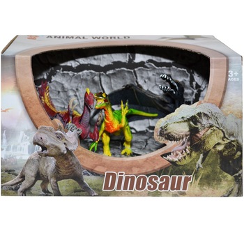 Figurine dinozauri, 3 buc/cutie Figurine dinozauri, 3 buc/cutie