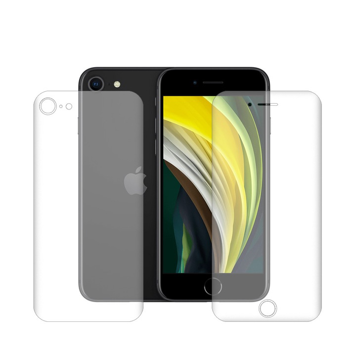 Комплект от 2 фолиа SILKASE за Apple iPhone SE 2, защита на телефона, подновяем силикон