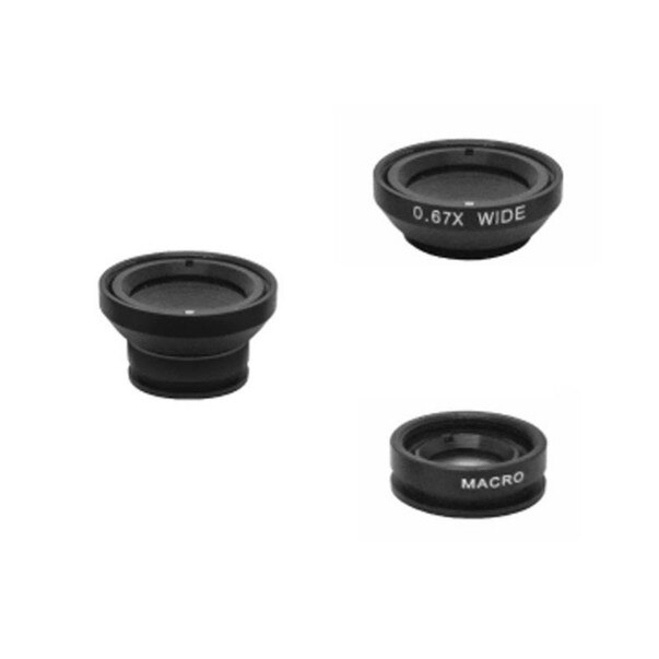 Set 3 lentile foto BLAUTEL pentru SMARTPHONE - WIDE-FISH EYE