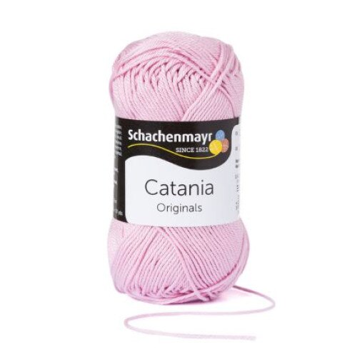 Fir Textil Smc Schachenmayr Catania 0246 pentru crosetat si tricotat, bumbac, roz, 125 m