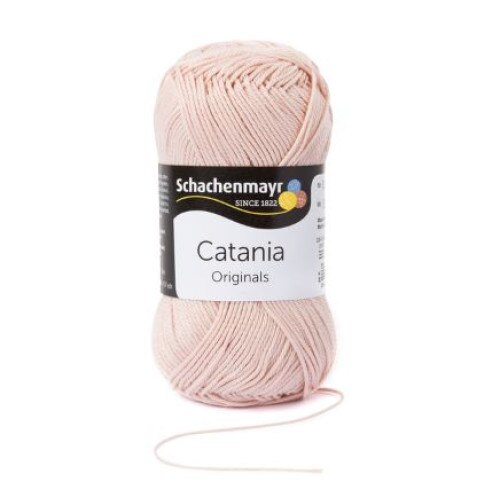 Fir Textil Smc Schachenmayr Catania 0263 pentru crosetat si tricotat, bumbac, roz, 125 m