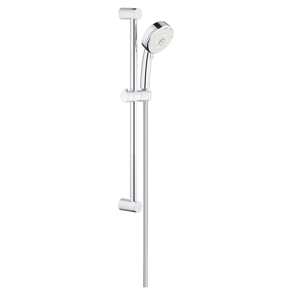 Set de dus Grohe Tempesta Cosmopolitan 27787002, para dus, 4 pulverizari, furtun dus 1.75 cm, Crom