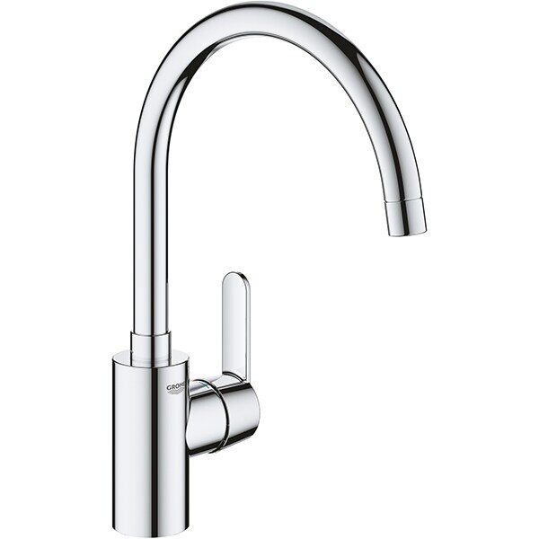 Baterie bucatarie Grohe Get 31494001, monocomada, pipa inalta, Crom