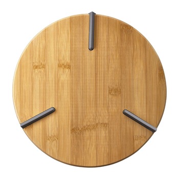 Tocator rotund cu silicon bambus 27x2cm Greta Tocator rotund cu silicon bambus 27x2cm Greta