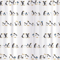 perdea dus antibacteriana penguins impermeabila textila 180 x 180 cm tatkraft imagen 16_0_
0