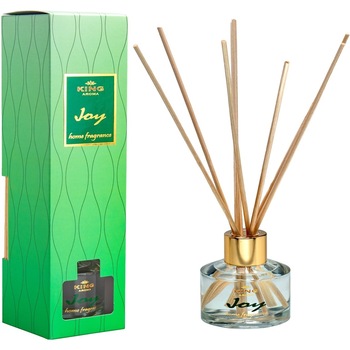 Odorizant cu betisoare de ratan, Kingaroma, Joy, 50ml Odorizant cu betisoare de ratan, Kingaroma, Joy, 50ml