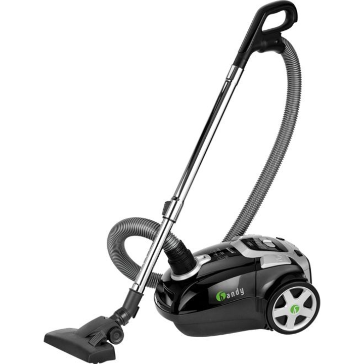 Прахосмукачка MPM MOD-23, С торба, 750 W, Капацитет 3.5 л, Черна/Сива