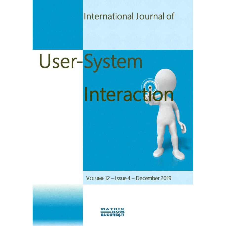 International Journal of User-System Interaction nr. 4/2019, Colegiu editorial