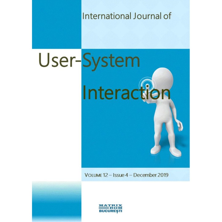International Journal of User-System Interaction nr. 4/2019, Colegiu editorial