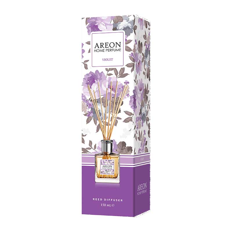 Odorizant cu betisoare Areon Home Perfume 150 ml Violet