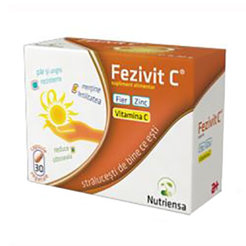 Suplimetul alimentar Fezivit C, 30 capsule