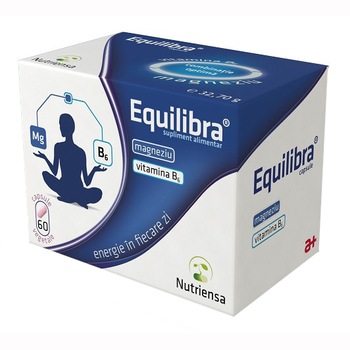 Supliment alimentar Equilibra, 60 capsule Supliment alimentar Equilibra, 60 capsule