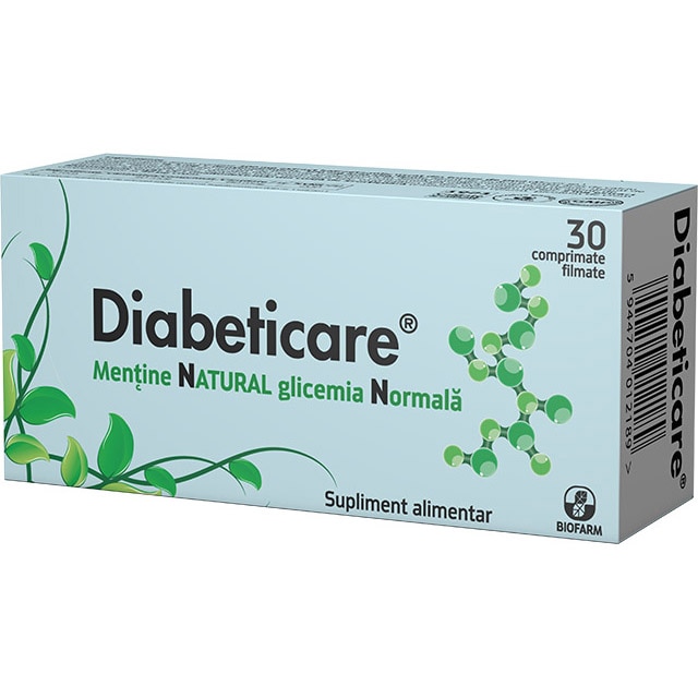 Supliment alimentar Diabeticare 30CP