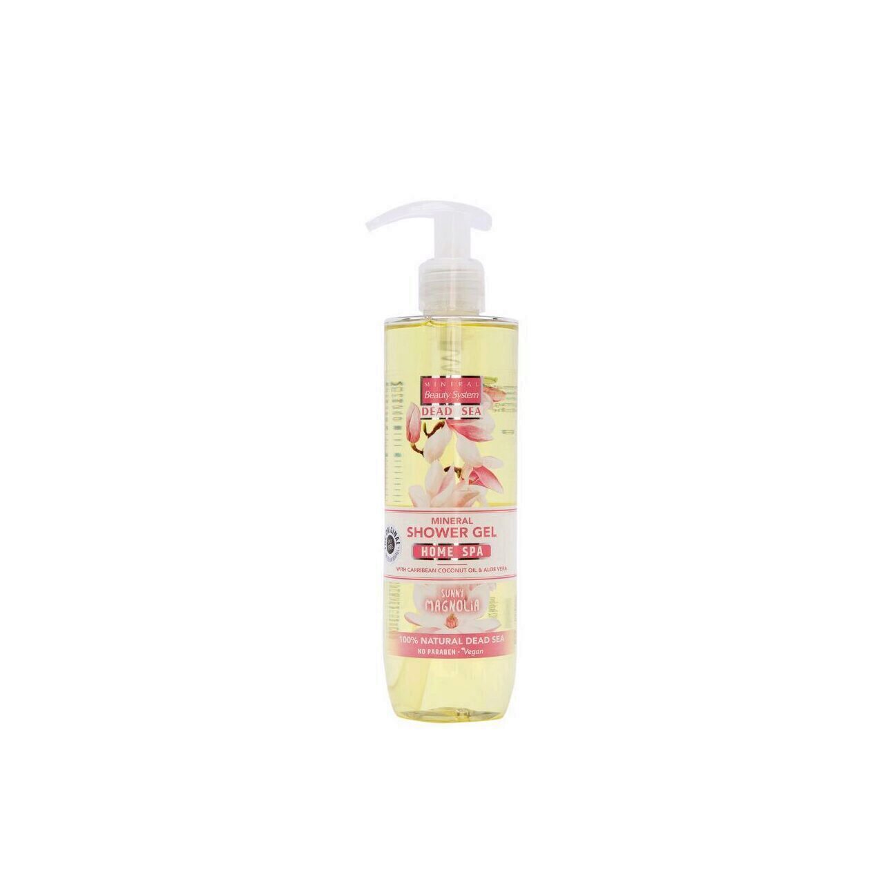 Gel de dus magnolie, fara parabeni, Mineral Beauty System, 300ml