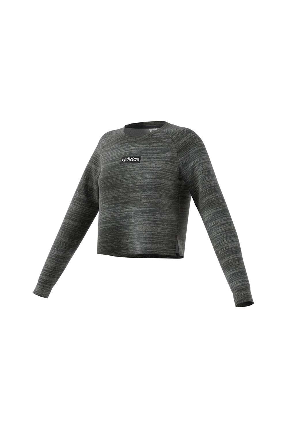 adidas PERFORMANCE, Bluza sport cu maneci raglan, pentru antrenament, Gri inchis melange, XS