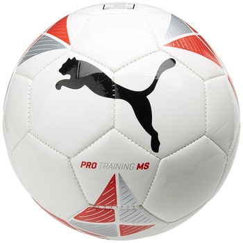 Minge de fotbal Puma Pro Training MS 5 Alb Rosu Minge de fotbal Puma Pro Training MS 5 Alb Rosu