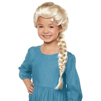 Peruca pentru copii, model Elsa Frozen