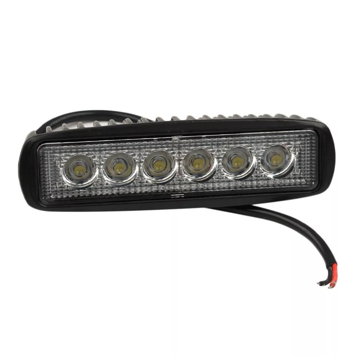 Proiector led Off Road 15cm si 18W, Suv, ATV, Tractor, Jeep unghi lumina spot