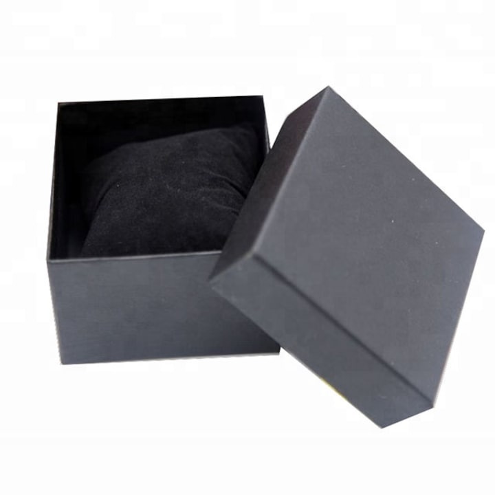 Cutie carton pentru depozitare 1 ceas neagra