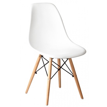 Scaun bucatarie, living Enzo alb 43 x 42 x 83 h cm Scaun bucatarie, living Enzo alb 43 x 42 x 83 h cm