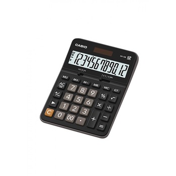 Calculator de birou Casio, DX-12B-BK Calculator de birou Casio, DX-12B-BK