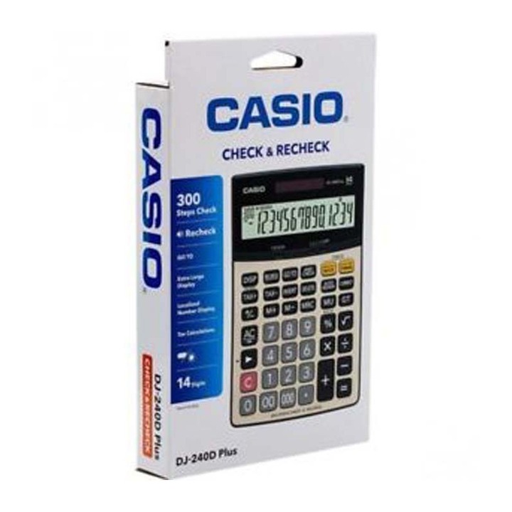 Calculator de birou Casio, DJ-240D plus