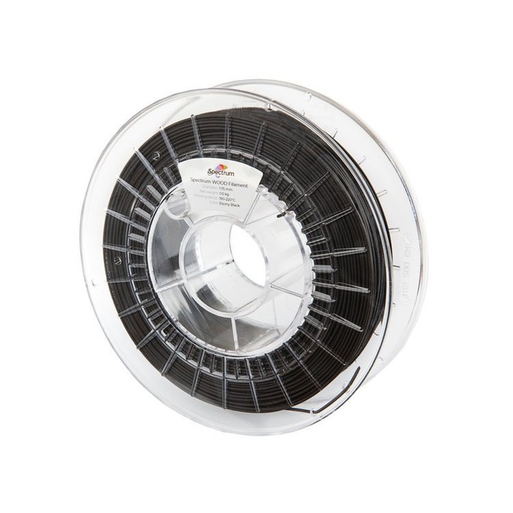 SPECTRUM 5903175650054 / PLA SPECIAL / 1,75 mm / 1 kg ébenfa fekete filament