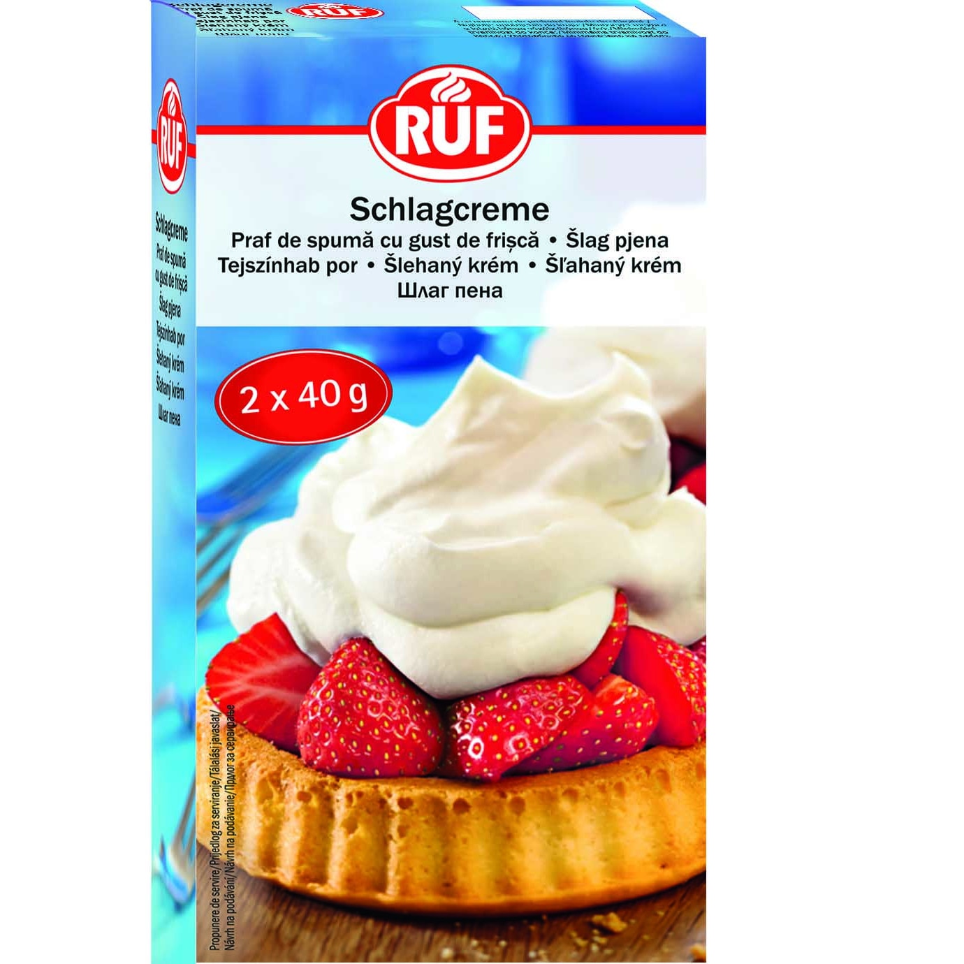 Topping instant pt decorare desert 80g Ruf