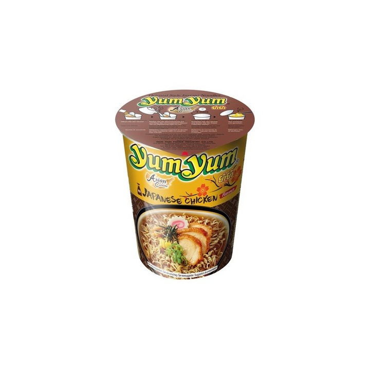 Supa instant de pui Shoyu 70g - Yum Yum