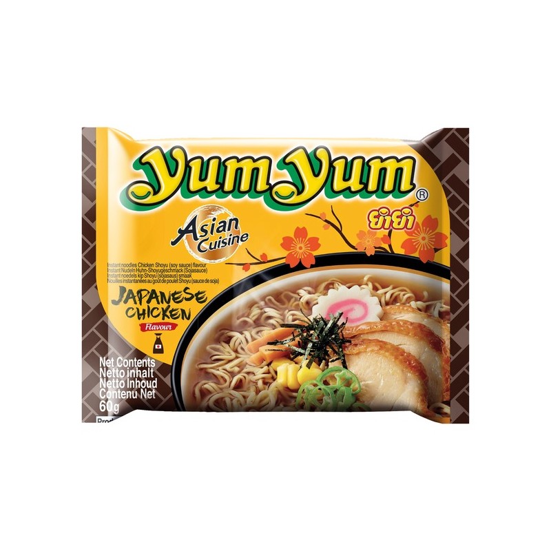 Supa instant cu pui Shoyu 60g - Yum Yum