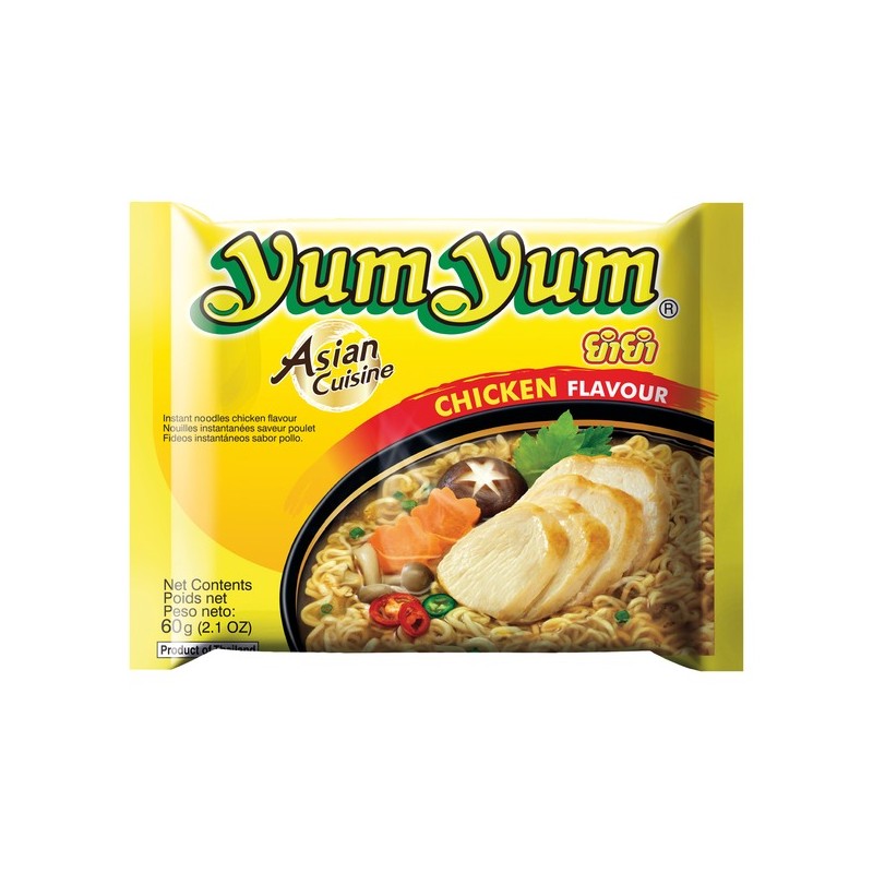 Supa instant cu pui 60g - Yum Yum