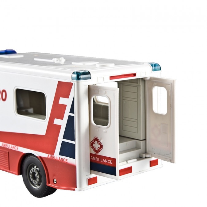 Masina Double Eagle, Ambulanta 1:18, 2,4 GHz, RTR