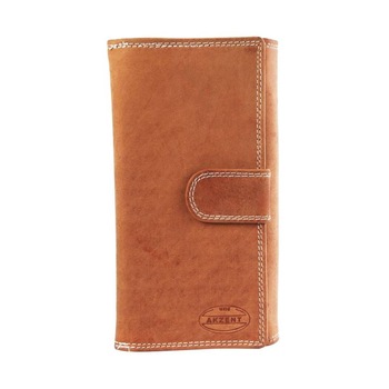 Portofel dama, piele naturala, 18 x 10 cm, maro inchis, 73-003 Portofel dama, piele naturala, 18 x 10 cm, maro inchis, 73-003