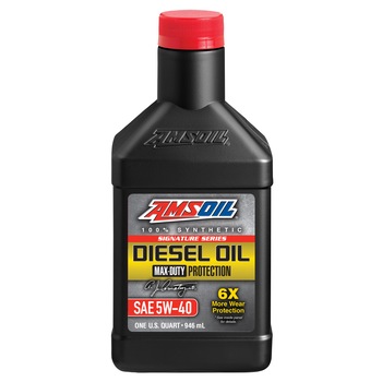 Ulei de Motor Diesel, AMSOIL Signature Series Max-Duty Synthetic Diesel Oil 5W-40, 0.946l Ulei de Motor Diesel, AMSOIL Signature Series Max-Duty Synthetic Diesel Oil 5W-40, 0.946l