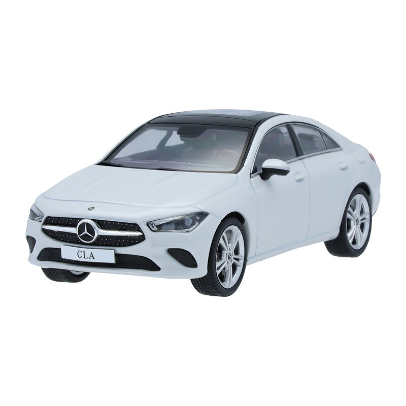 Macheta scara 1:43 CLA Coupe C118, alba, Originala Mercedes