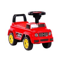 masinuta cu functie de trotineta fara pedale pentru copii novokids speedy  maxim 25 kg cu melodii si sunete spatar de protectie si volan rosu imagen 54_0_
0