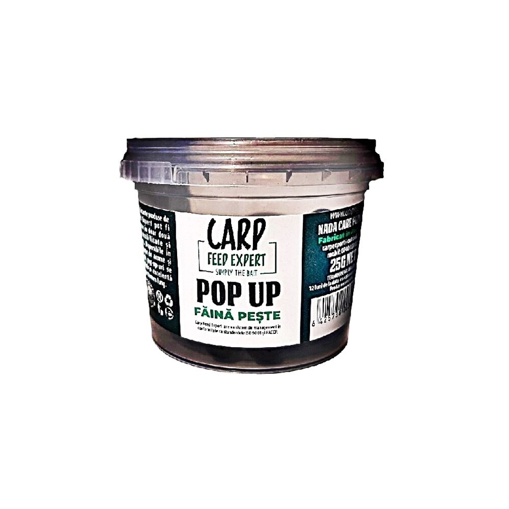 Pop Up Faina peste Carp Feed Expert 10 mm, 20 g