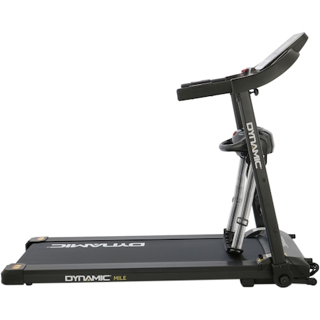 Banda alergare DYNAMIC MILE, motor 2 CP, viteza 1-14 km/h, inclinare manuala, aparat vibromasaj inclus, greutate maxima utilizator 100 kg