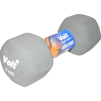 Gantera fitness, Voit Hexogen, coating neopren, 5 kg Gantera fitness, Voit Hexogen, coating neopren, 5 kg