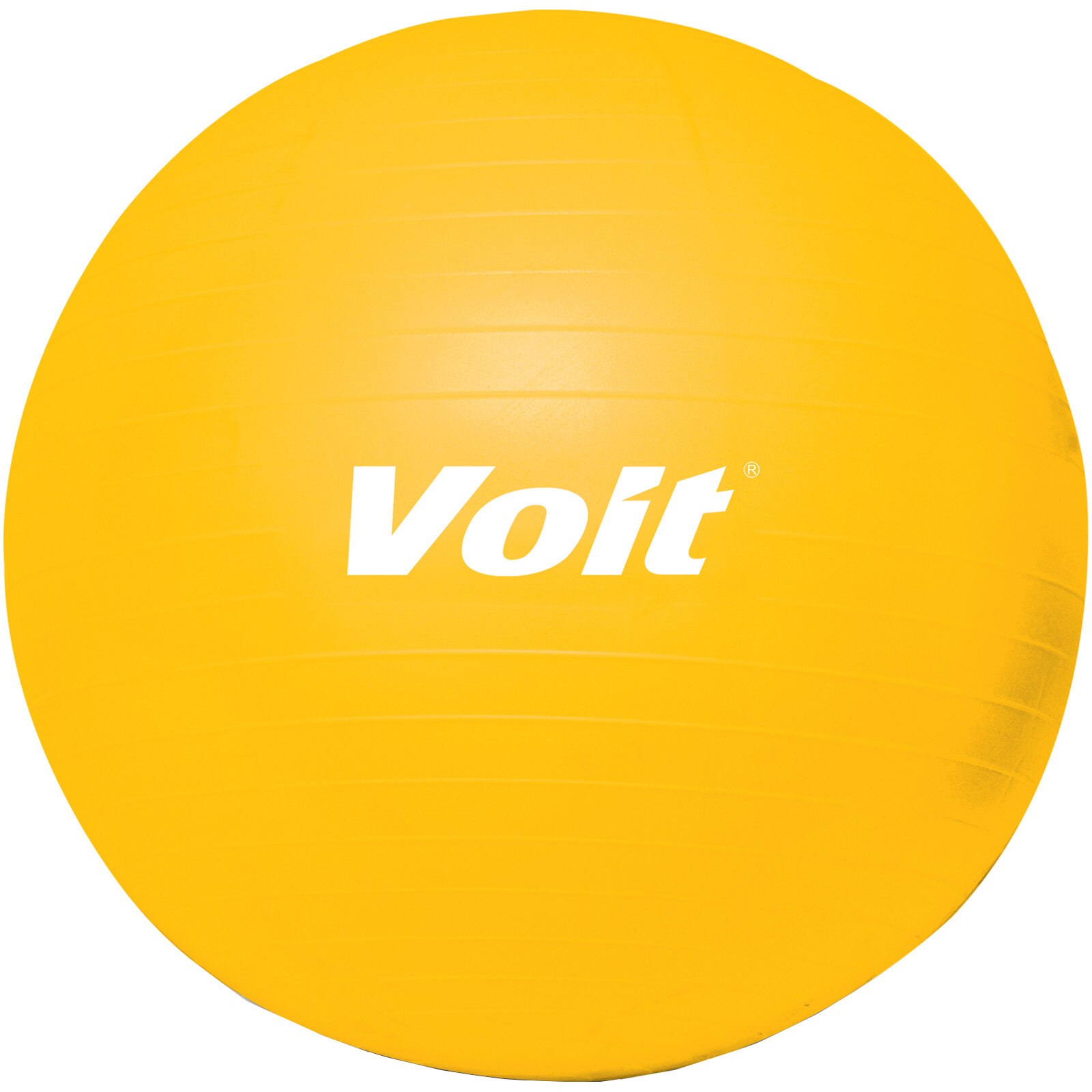 Minge fitness/yoga/pilates VOIT, 55 cm, cu pompa, culoare galben