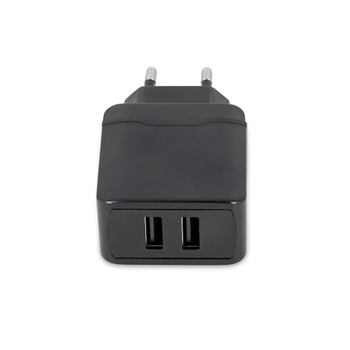 Incarcator Priza MaxLife MXTC-02, 2xUSB, Fast Charge, 2400mAh Negru Blister Incarcator Priza MaxLife MXTC-02, 2xUSB, Fast Charge, 2400mAh Negru Blister