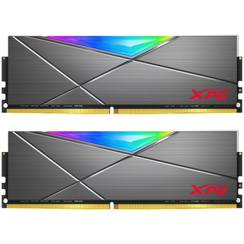 Memorie ADATA XPG SPECTRIX D50, 32GB (2x16GB) DDR4, 4133MHz CL19, Dual Channel Kit Memorie ADATA XPG SPECTRIX D50, 32GB (2x16GB) DDR4, 4133MHz CL19, Dual Channel Kit