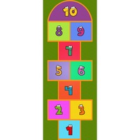 Plansa creativ educativa Fun Cities, covoras de joaca model 9 Sotron, 66 x 171,5 cm