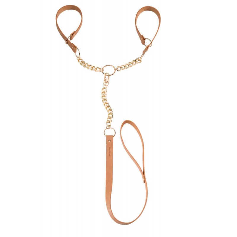 Catuse pentru maini cu lesa Bijoux Maze T Restraints