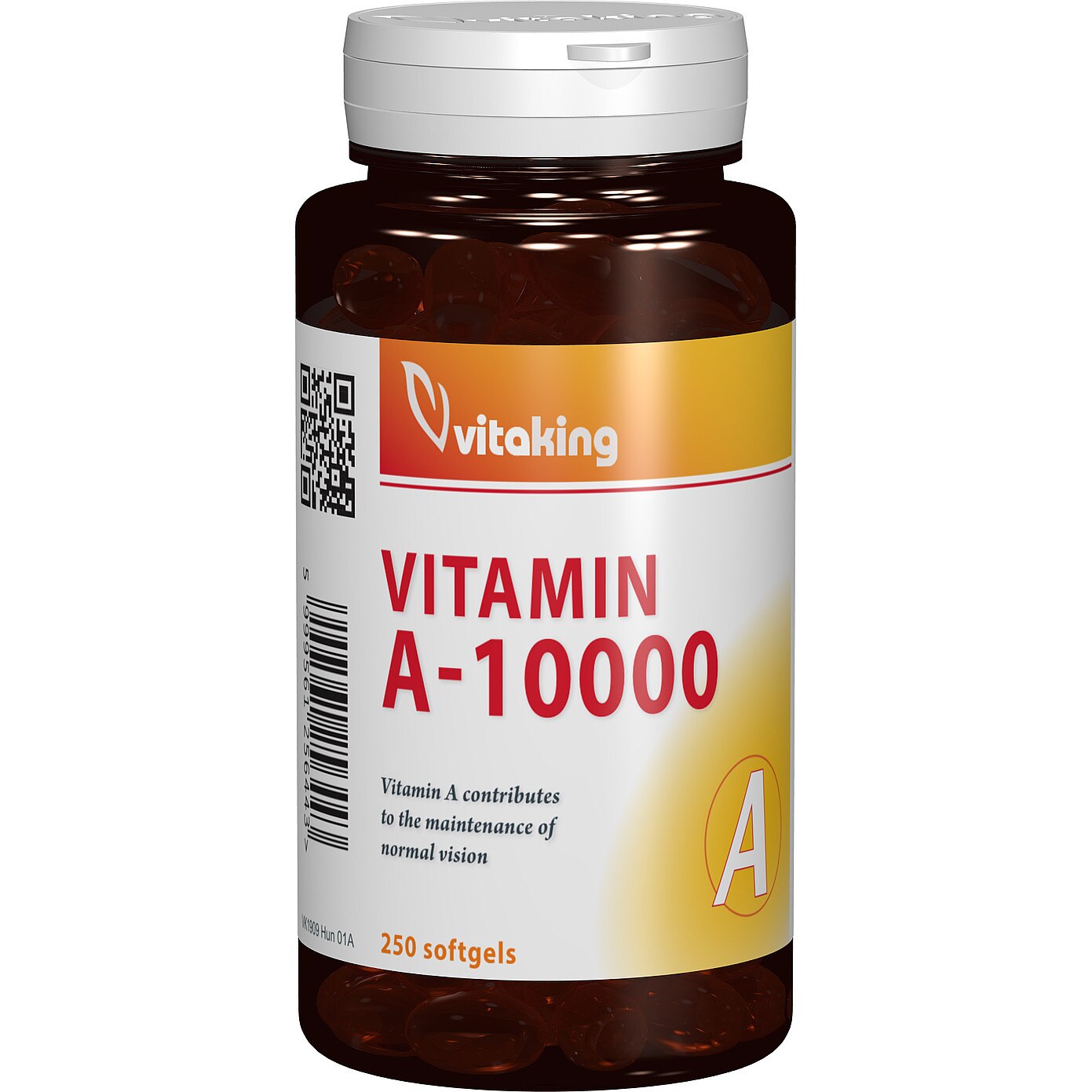 Vitamina A 10.000 UI Vitaking - 250 capsule gelatinoase