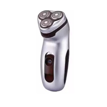 Aparat de ras Elettro GT 608367, Trei capete rotative, Fara fir, 13W, Negru/ Argintiu Aparat de ras Elettro GT 608367, Trei capete rotative, Fara fir, 13W, Negru/ Argintiu
