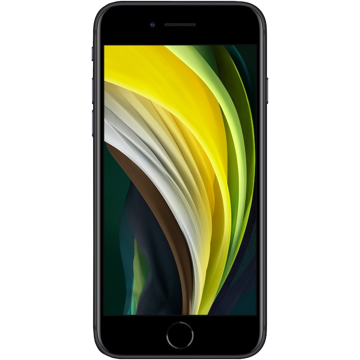 Telefon mobil Apple iPhone SE 2, 128GB, 4G, Black